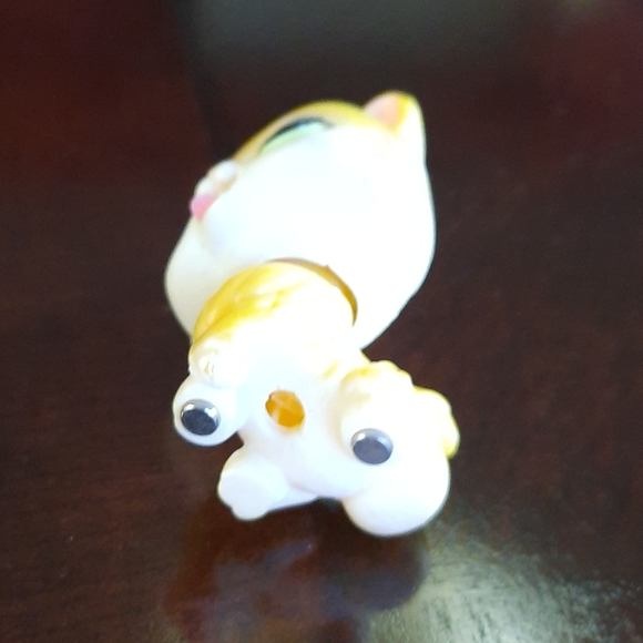 LPS first generation rare green eyes cat - Picture 5 of 7